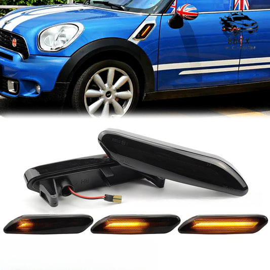 Suitable for BMWMINI leaf board turn signal BMW dynamic LED side light R60R61 wheel eyebrow light