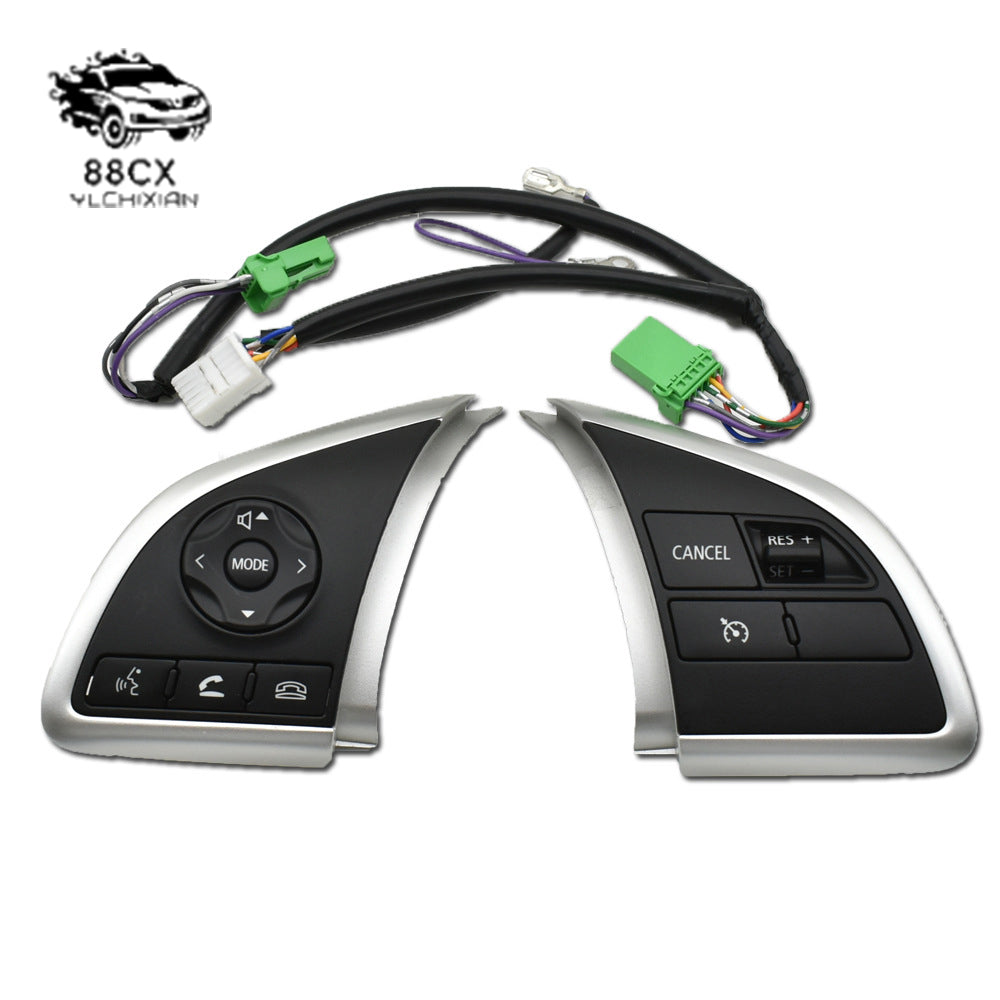 Mitsubishi ASX Outlander modified multi-function steering wheel volume cruise key switch