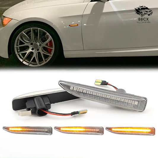 Suitable for BMW7Series LED leaf board turn signal BMW7Series dynamic side light E65E66E67E68