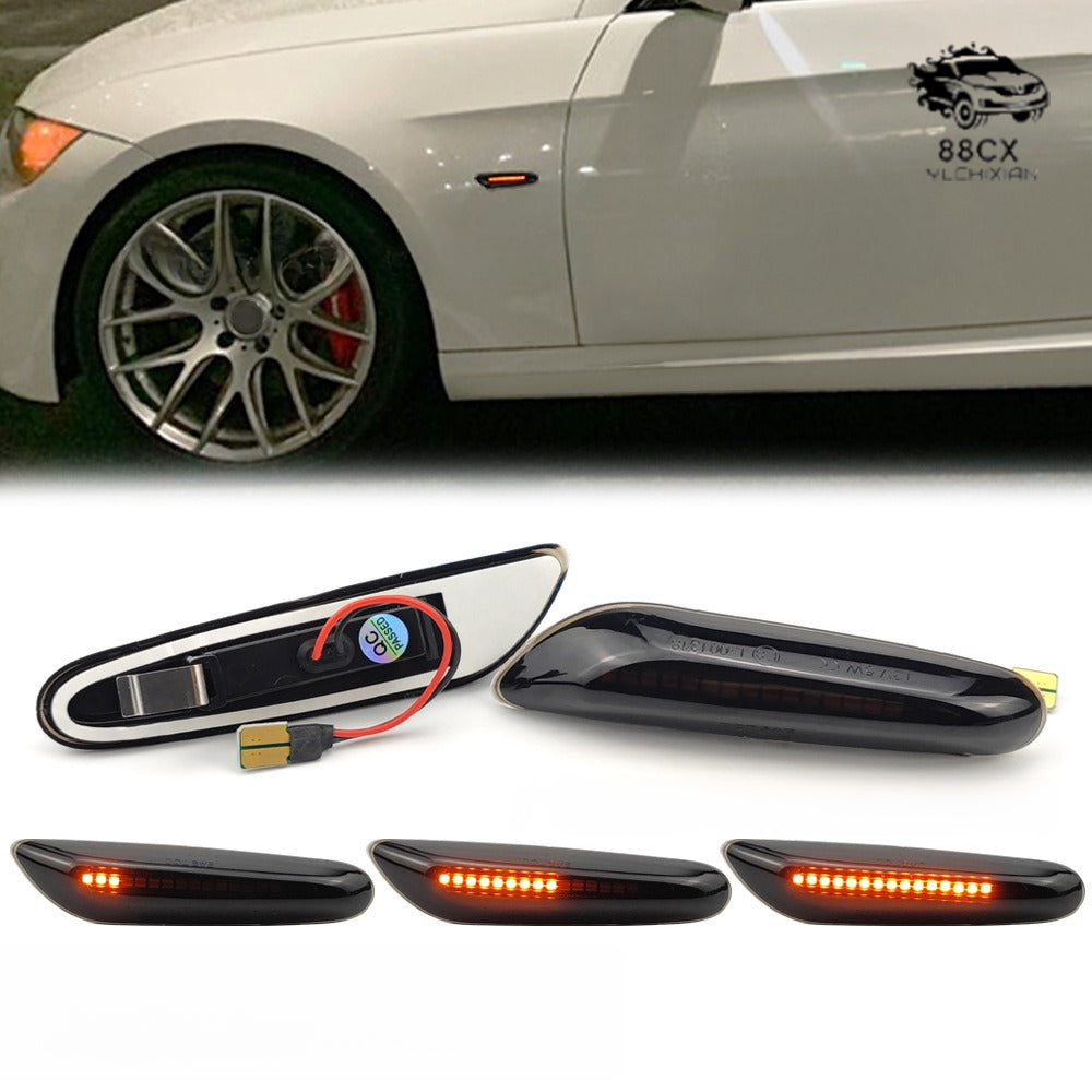 Suitable for BMW BMW side light dynamic flow FBG turn signal E60 signal X1X3 E90