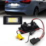 Applicable to Audi A1/A7/A4/A6 license lights LED high light Volkswagen lights modification with decoding