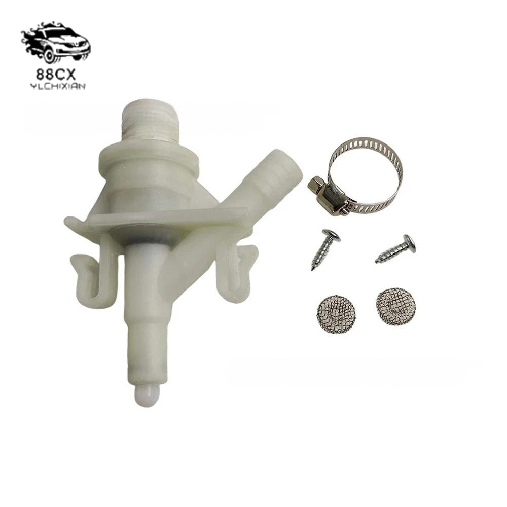 385311641 For Dometic 300 310 320 pedal flush toilet water valve assembly