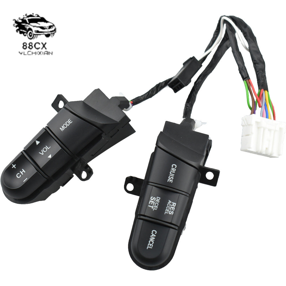 36770-SNA-A12 Steering wheel key volume adjustment cruise switch for Honda Fit