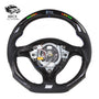 Suitable for vw golf4 Jetta GTI MK4 R32 LED speed punched leather carbon fiber steering wheel modification