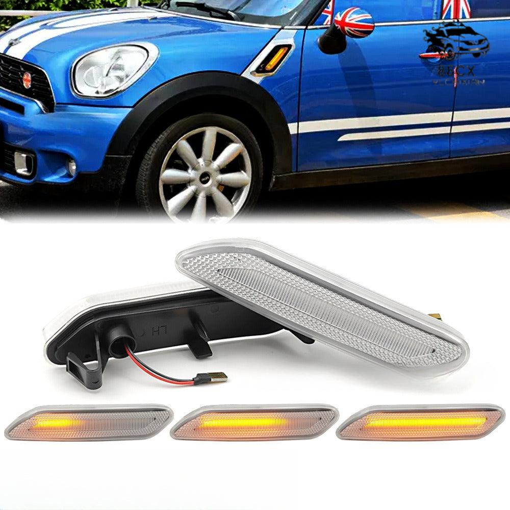 Suitable for BMW LED leaf dynamic turn signal BMWMINI side light R60R61 Mini