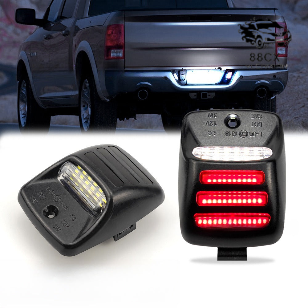 For Toyota LED license light, tacoma smooth road tundra foreign trade sales