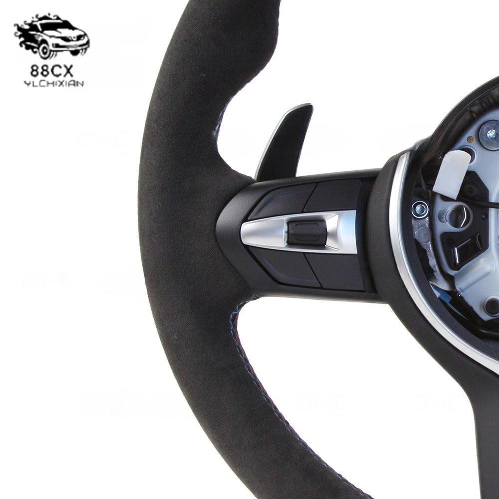 It is suitable for BMW 3 Series gt 4 Series 2 Series 1 Series X1 M3M5 car modification LED turning steering wheel