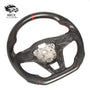 Cross-border suitable for vw Volkswagen GTI MK8 R-Line carbon fiber steering wheel small steel gun modification customization