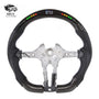 Suitable for BMW X1X3X4 M3-M6 F20 F30 led carbon fiber steering wheel sports car modification