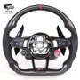 Apply to the audi R8 A45678 S345 / carbon fiber steering wheel assembly RS3456 / TT/TTS new instead