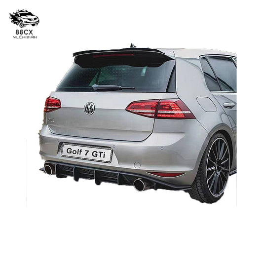 Suitable for Volkswagen Golf 7GTi Blade rear Spoiler V2 tail lip spoiler rear blade wind blade modification