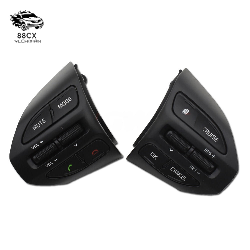 Suitable for Kia ODO KX3/k4 multi-function steering wheel button modification cruise button up and down bend