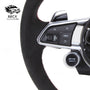 It is suitable for Audi R8 fur carbon fiber car modified steering wheel steering disc assembly