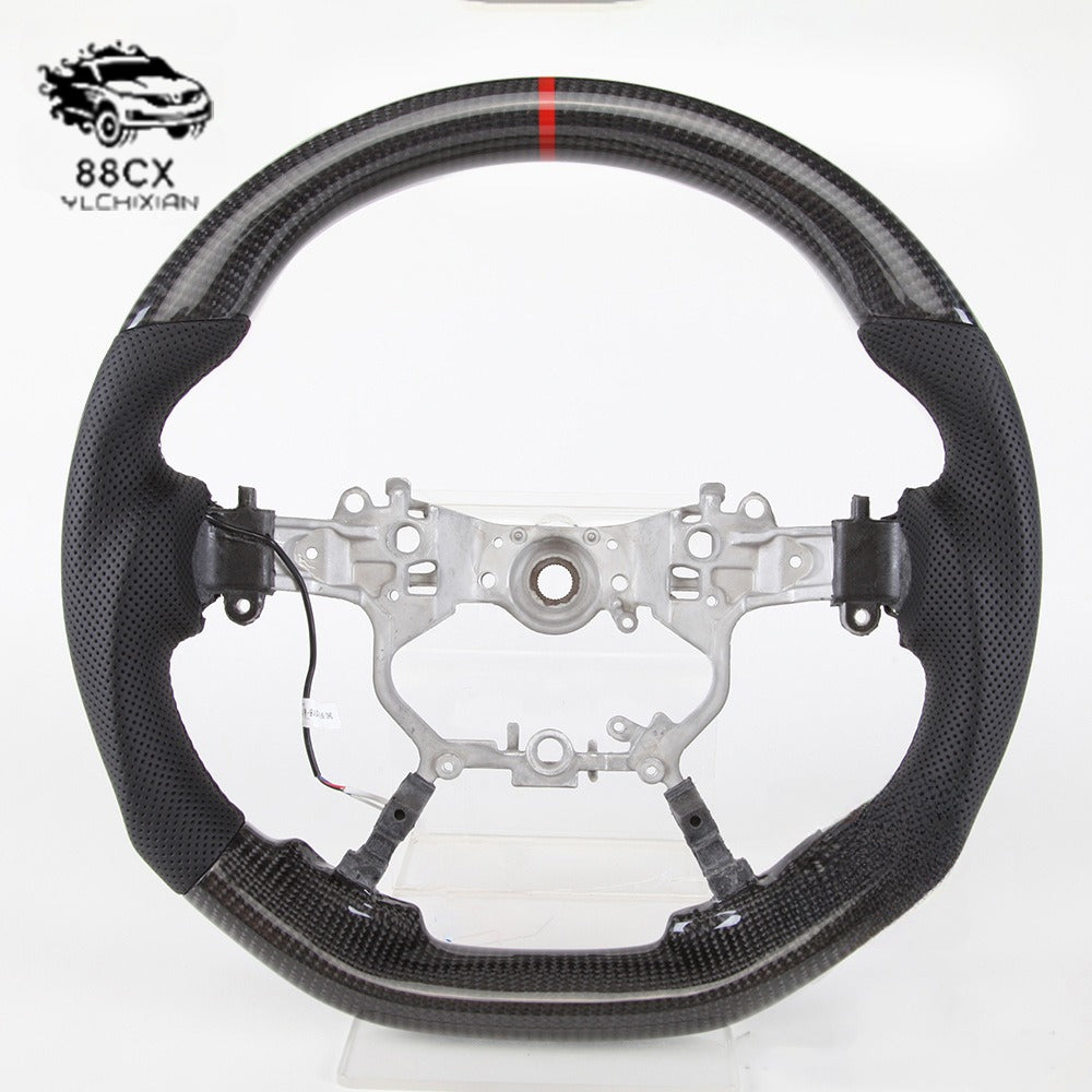 Suitable for 21-23 Toyota Landluze LC300 carbon fiber steering wheel naked disk upgrade