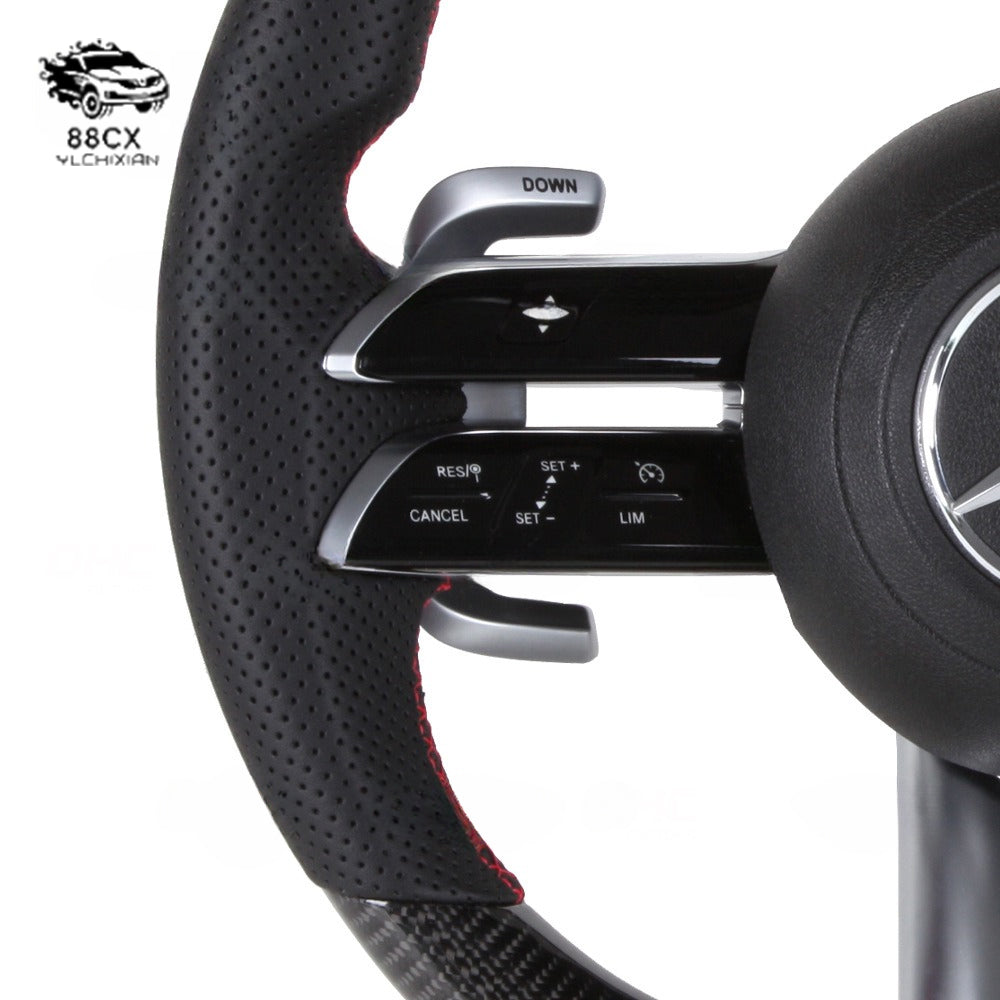 Suitable for Mercedes-Benz A-Class C-Class E-class GLA GLC GLB GLE old model to new modified steering wheel Dragonfly disk