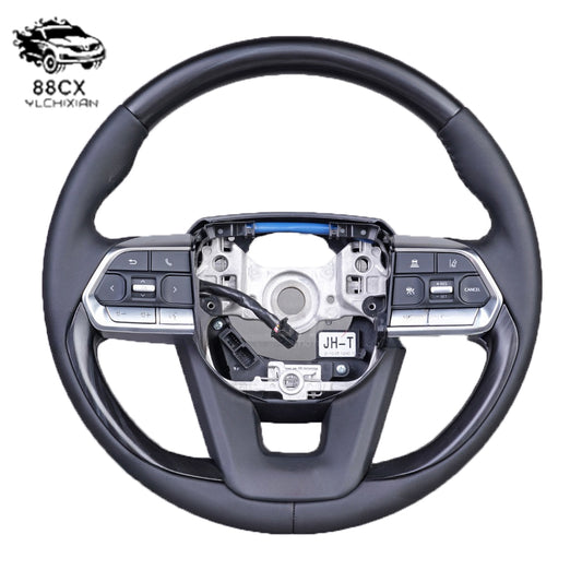 Suitable for Toyota Prado Land Cruiser LC300 LC200 Mahogany steering wheel assembly car modification