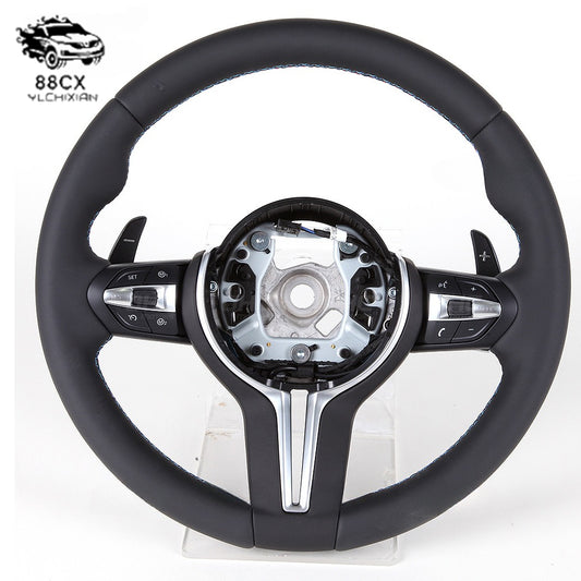 Suitable for BMW 1-7 series X1-6 M3-6 E-seat to F-seat sports all-leather steering wheel assembly old to new