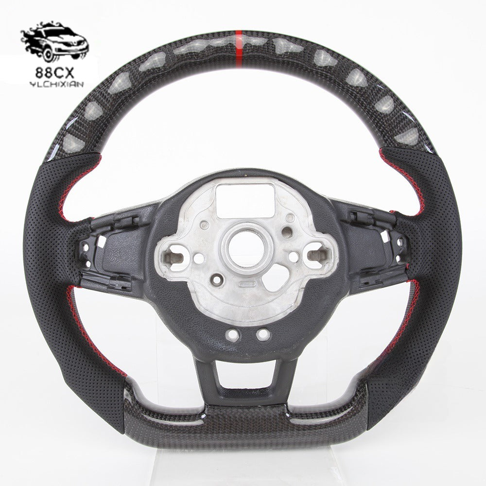 Cross-border for vw Volkswagen GTI Golf golfMK7 7.5 carbon fiber steering wheel modification custom