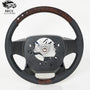 It is suitable for the modification of the steering wheel assembly of Toyota Landluze LC200 peach steering wheel