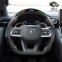 It is suitable for the intelligent modification of the new Toyota Landluze LC300 carbon fiber steering wheel LED