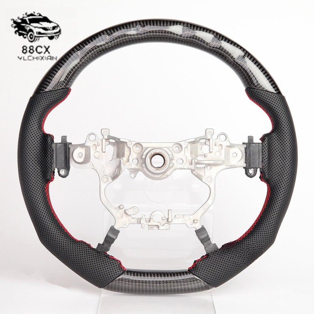 Suitable for 21-23 Toyota Landluze LC300 carbon fiber steering wheel naked disk upgrade