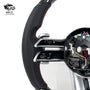 It is suitable for Mercedes-Benz A-Class C-Class E-class GLA GLC GLB GLE carbon fiber steering wheel Dragonfly disk old and new modification