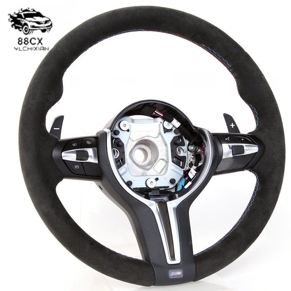 For BMW full series modified F base full leather steering wheel assembly F10 F15 M3 M5 3 Series 5 Series X7