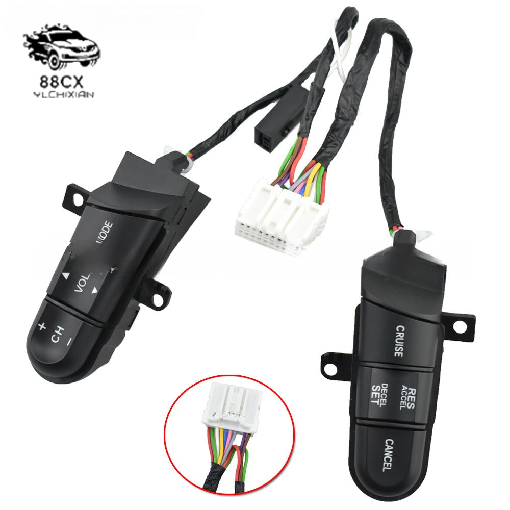 36770-SNA-A12 Steering wheel key volume adjustment cruise switch for Honda Fit