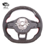 Suitable for vw Volkswagen GTI Golf GLOF MK7 7.5 LED light carbon fiber steering wheel assembly modification