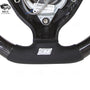 Suitable for vw golf4 Jetta GTI MK4 R32 LED speed punched leather carbon fiber steering wheel modification