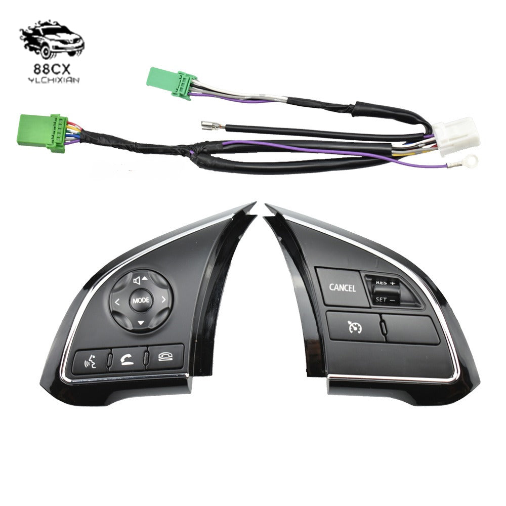 Mitsubishi ASX Outlander modified multi-function steering wheel volume cruise key switch