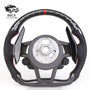 Apply to the audi R8 A45678 S345 / carbon fiber steering wheel assembly RS3456 / TT/TTS new instead