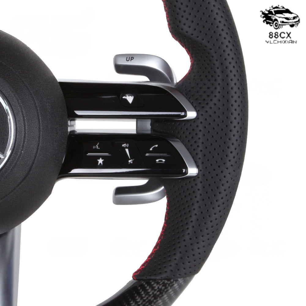 Suitable for Mercedes-Benz A-Class C-Class E-class GLA GLC GLB GLE old model to new modified steering wheel Dragonfly disk