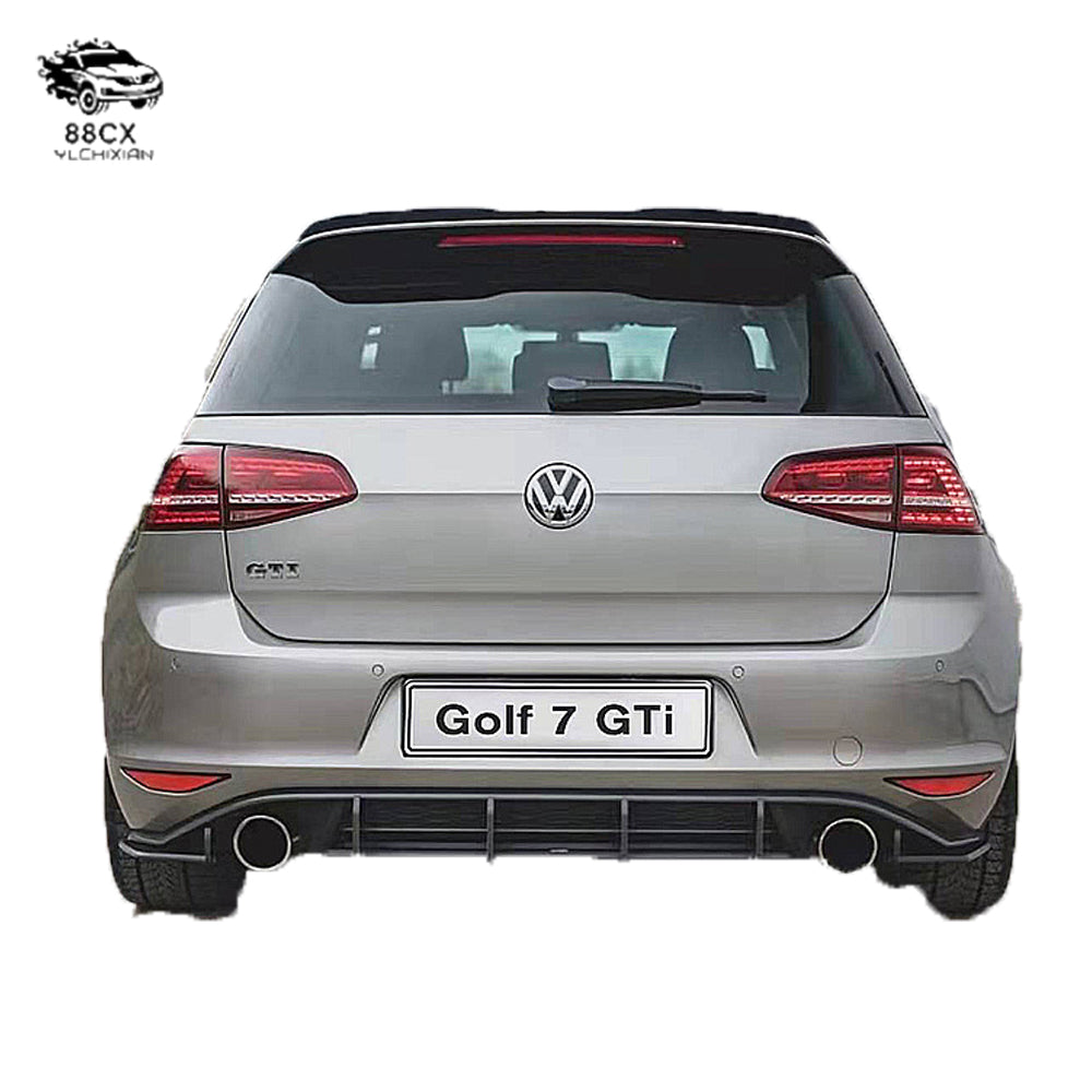 Suitable for Volkswagen Golf 7GTi Blade rear Spoiler V2 tail lip spoiler rear blade wind blade modification