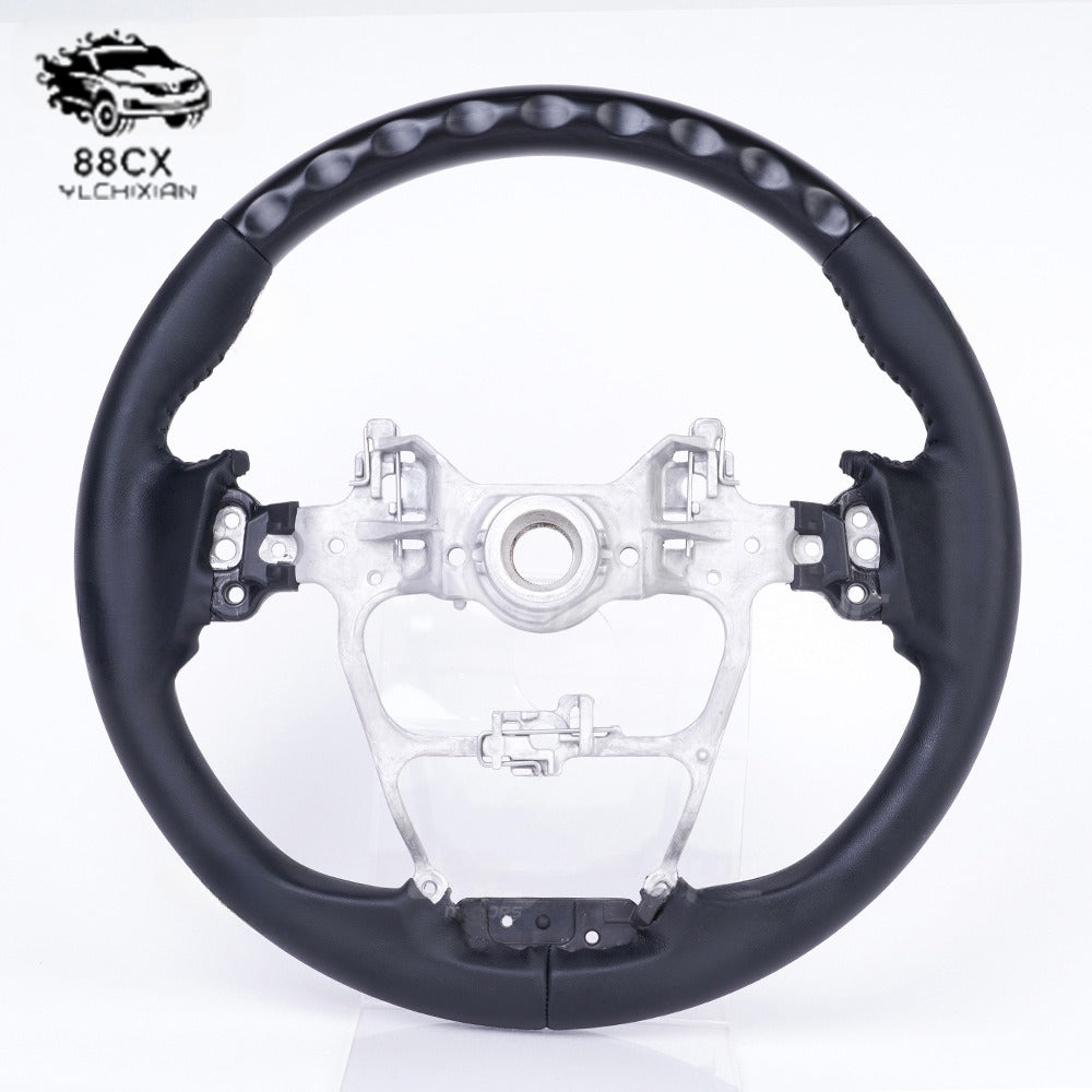 Applicable to Toyota's full range of retrofitted Landline Luze Prado Crown Peachwood steering wheel assembly with keys