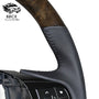 Suitable for LEXUS ES200 300h flat leather + mahogany steering wheel assembly car modification