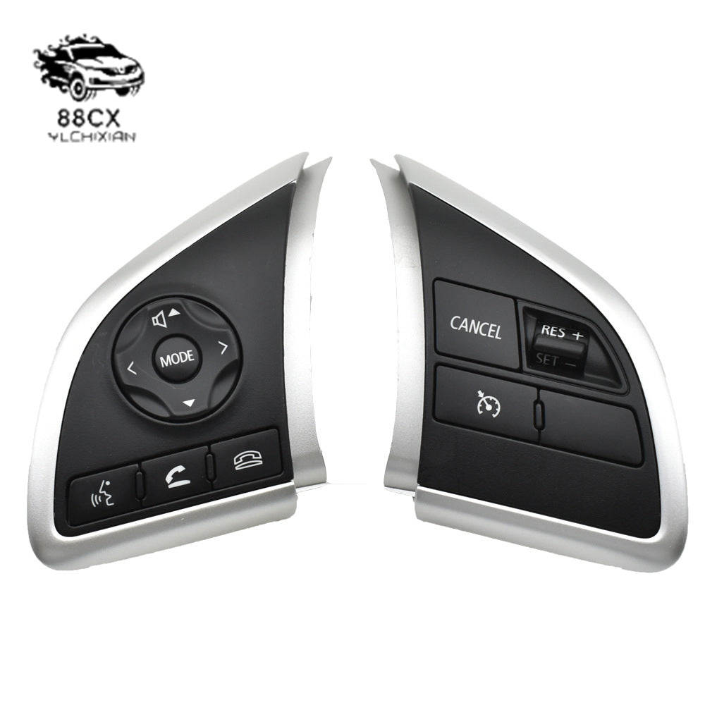 Suitable for Mitsubishi Outlander Power dazzling multi-functional steering wheel volume cruise button Bluetooth phone switch