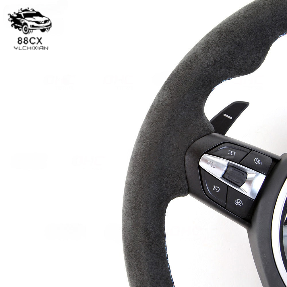 For BMW full series modified F base full leather steering wheel assembly F10 F15 M3 M5 3 Series 5 Series X7