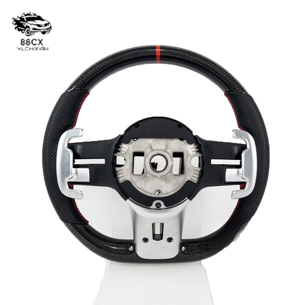 It is suitable for Mercedes-Benz A-Class C-Class E-class GLA GLC GLB GLE carbon fiber steering wheel Dragonfly disk old and new modification