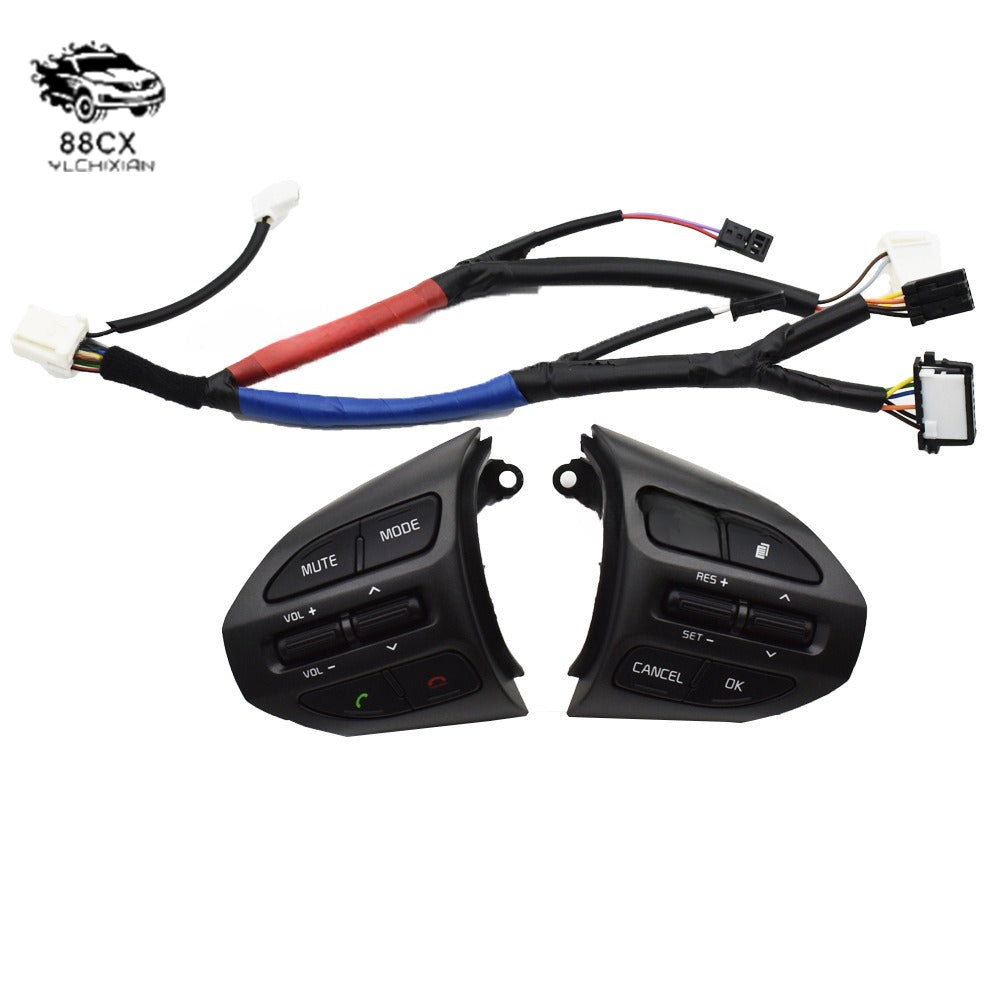 14-15 K5 Cruise button Old K5 retrofit multi-function steering wheel button module Bluetooth phone