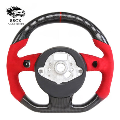 For audi Audi RS RS3 RS4 RS5 led smart carbon fiber car steering wheel modification