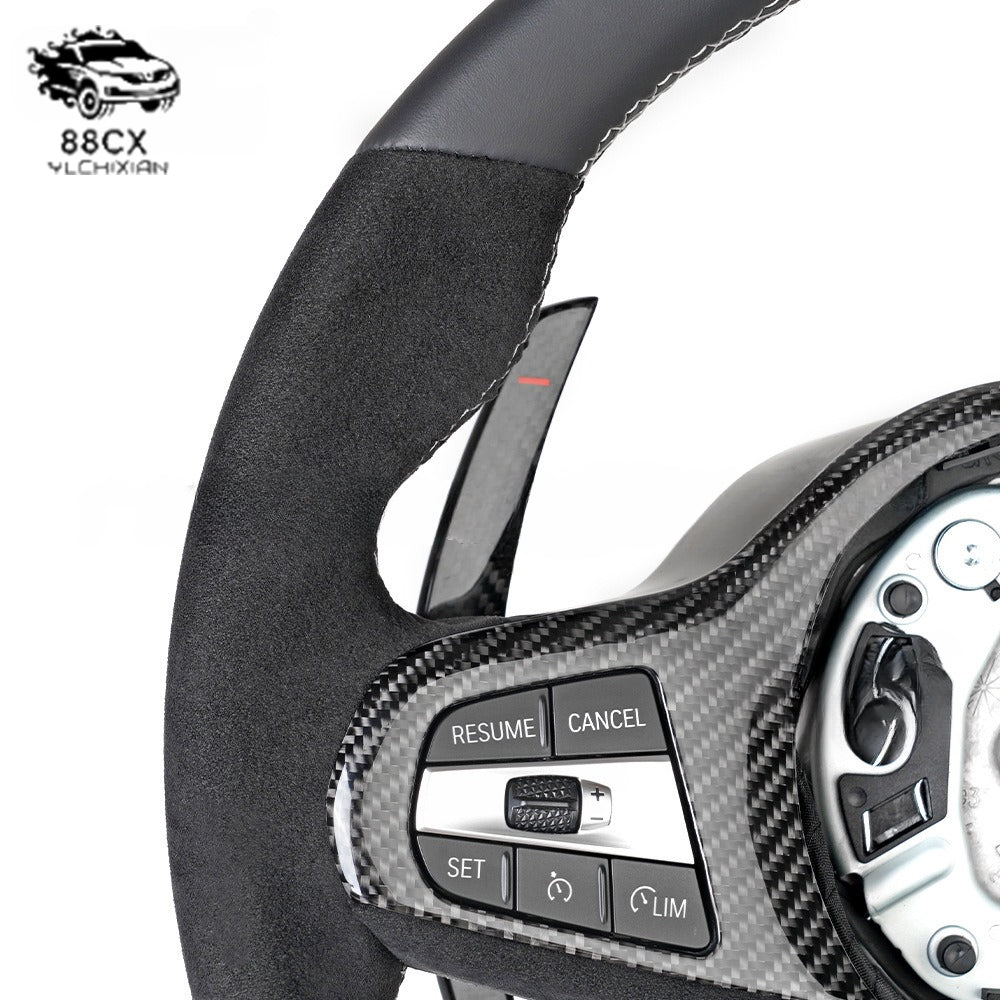 Applicable to BMW 1-7 series X1-6 M3-6 F seat to G seat carbon fiber steering wheel assembly G30 steering wheel