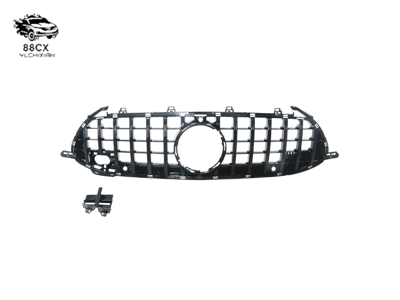 Applicable to Mercedes - Benz 18 - 22 GTAMG63 surround 4 doors modified front bar assembly rear bar rear lip tail throat center net - Jering auto parts