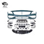 Applicable to Mercedes - Benz CLA117118 upgrade AMG45 front and rear bumper center mesh rear lip tail throat side skirt - Jering auto parts