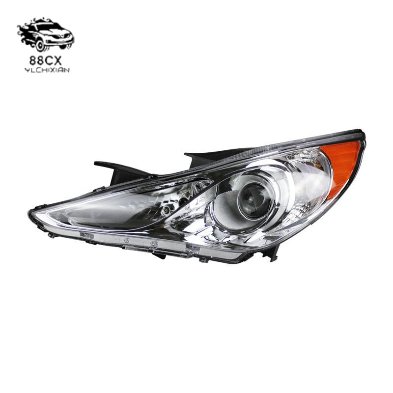 Applicable to modern 11 - 14 Sonata American standard headlights Sonata original halogen semi - assembly electroplating model - Jering auto parts