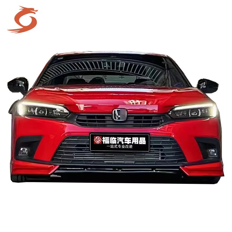 Applies to 11 generation Civic YOFER encircle 11 generation Civic modified front shovel rear lip side skirt spoiler tail throat - Jering auto parts