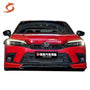 Applies to 11 generation Civic YOFER encircle 11 generation Civic modified front shovel rear lip side skirt spoiler tail throat - Jering auto parts