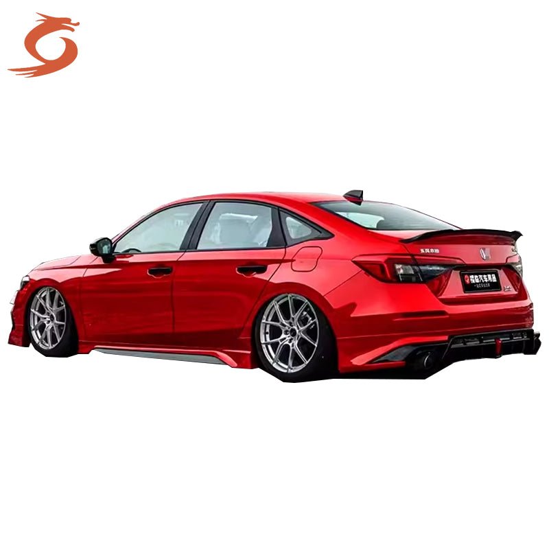 Applies to 11 generation Civic YOFER encircle 11 generation Civic modified front shovel rear lip side skirt spoiler tail throat - Jering auto parts