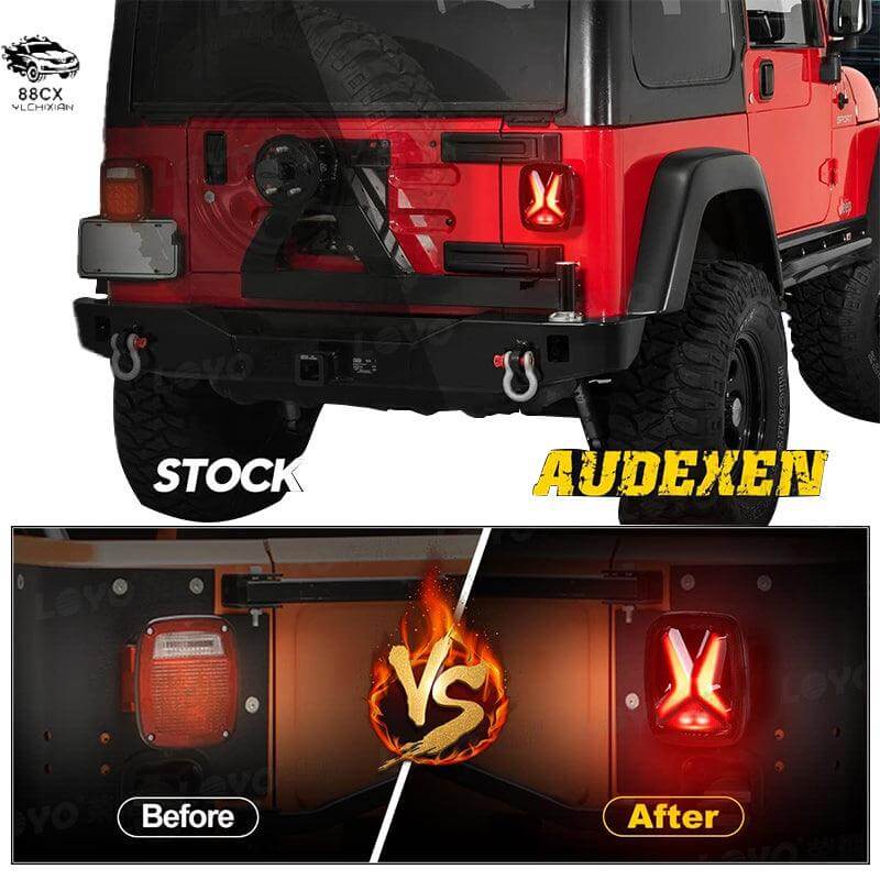 Car Light Assembly Led Tail Lamp For Jeep Wrangler CJ TJ YJ - Jering auto parts