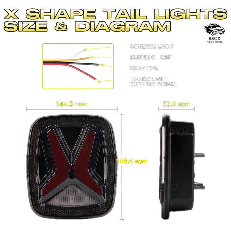 Car Light Assembly Led Tail Lamp For Jeep Wrangler CJ TJ YJ - Jering auto parts